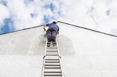 Peinture extérieure au Fournet — façades et ravalement